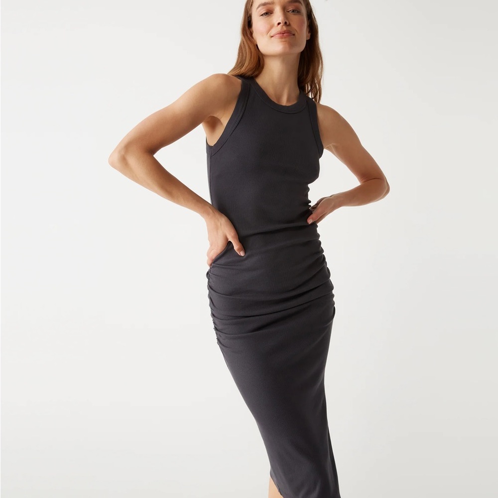 Wren Ribbed Midi Dress | XS | Oxide